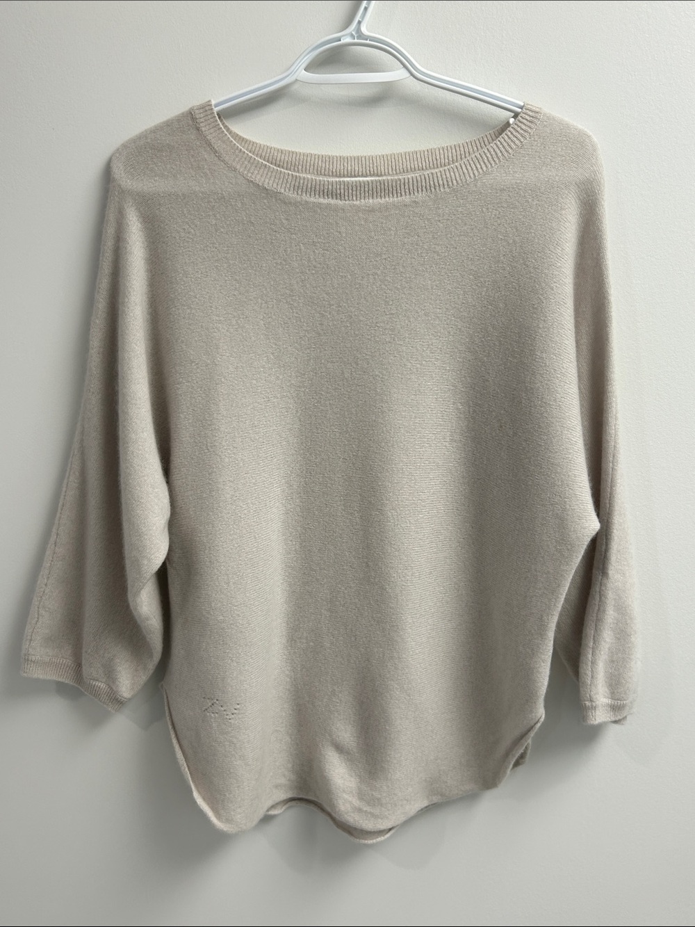 Zadig & Voltaire Oversized Crewneck Sweater in Cashmere